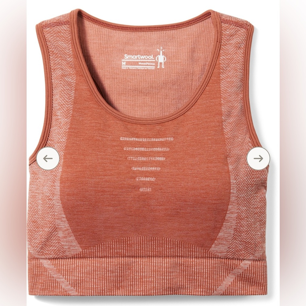 Intraknit Racerback Sports Bra Womens Medium